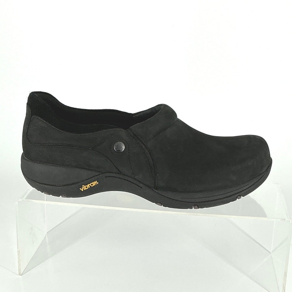 Dansko Size 42 US 11.5 Celeste Black Waterproof Suede Walking Shoes Vibram